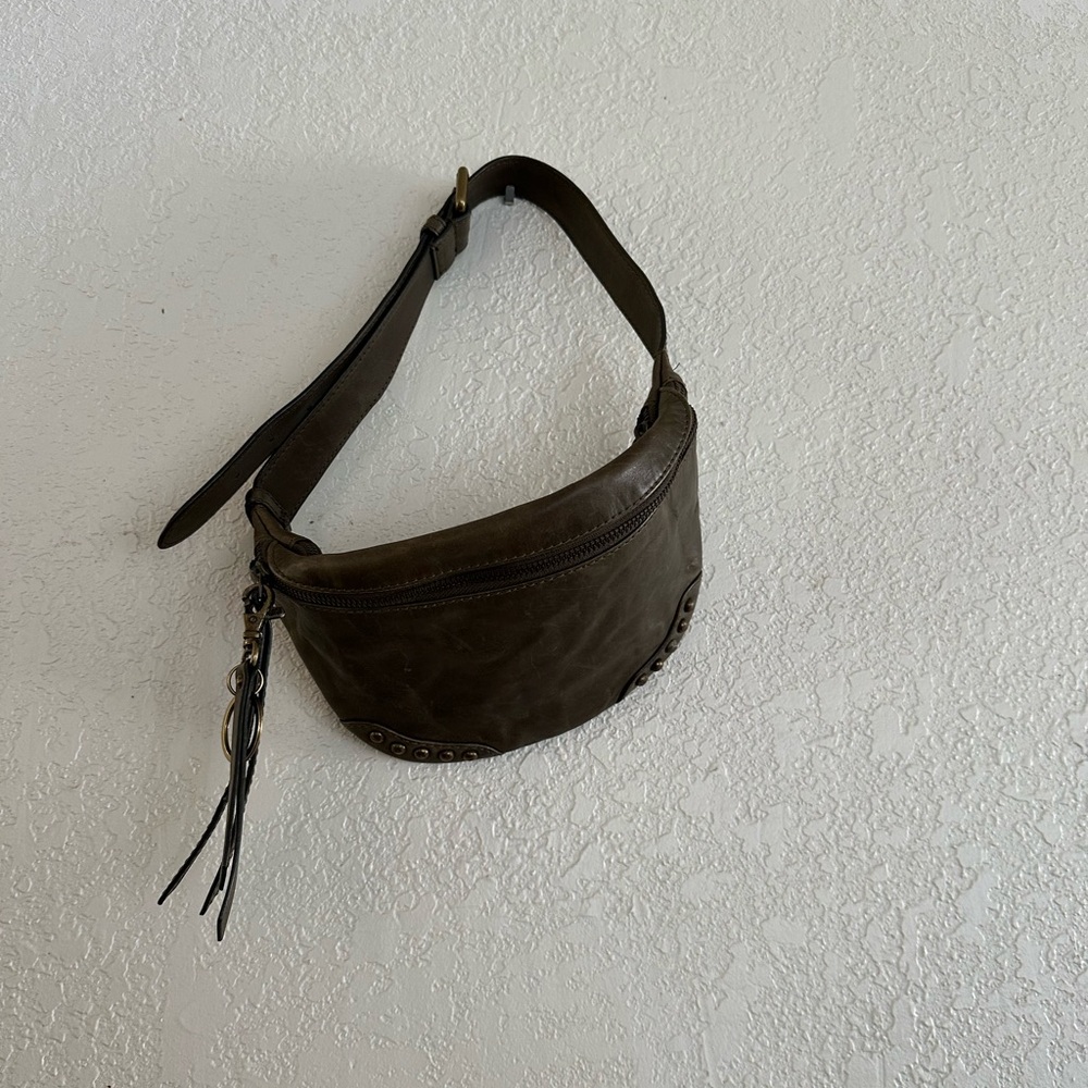Frye leather fanny pack